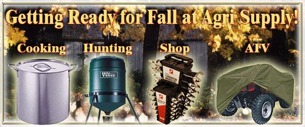 Getting Ready for Fall at Agri Supply