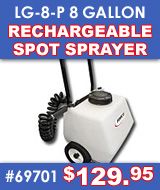 LG 8P 8 Gallon Rechargeable Spot Sprayer
