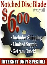 Notched Disc Blade Internet Special