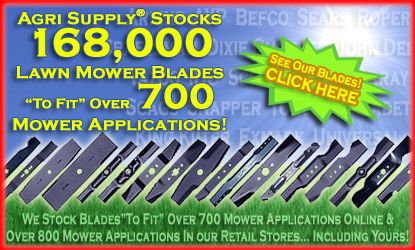 168,000 Lawn Mower Blades, Including Yours
