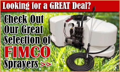 For All Of Your Spraying Needs, Check Out Our Fimco Sprayers