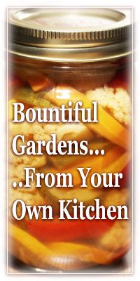 Bountiful Gardens From Your Kitchen