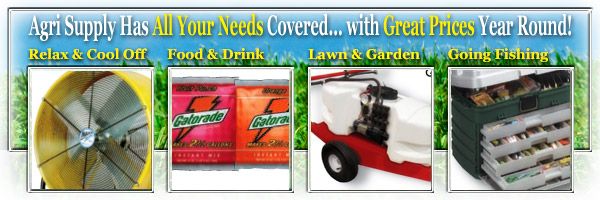 Agri Supply has All Your Needs Covered with Great Prices Year Round