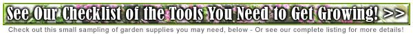 Gardening Tools and Supplies