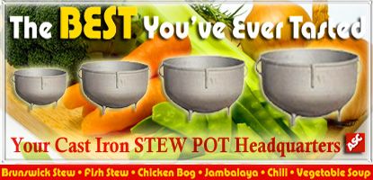 Stew Pots / Wash Post from 4 to 90 Gallon Sizes