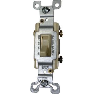 QUIET SWITCH-3 WAY-IVORY