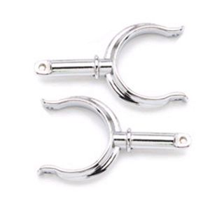 OAR LOCK HORNS CHROME