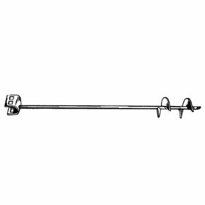 Class 2 Iron Root Double Head Helix Home Anchors, Model MI223/4