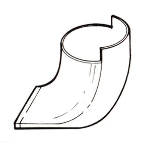 CHANGE OVER - SPOUT