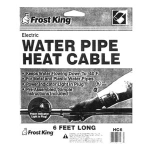 AUTOMATIC HEAT CABLE,6 FT. 