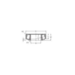 TAPERED ROLLER CONE BEARING 15119