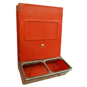 PIG CREEP FEEDER - 2 HOLE PLASTIC