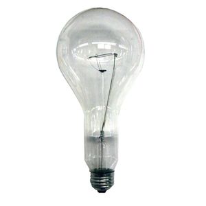 300 WATT CLEAR LIGHT BULB