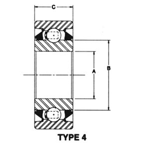 DISC BEARING 1-1/2 BORE