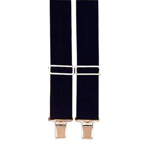 BLACK HEAVY DUTY SUSPENDERS