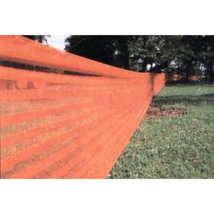 4' X 100' SAFETY FENCE W/ STAKES