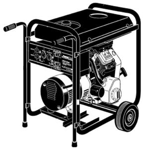 7,500W Generator Briggs & Stratton Eng