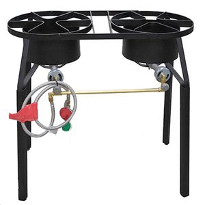DOUBLE BURNER COOKER STAND W/EXT. KIT