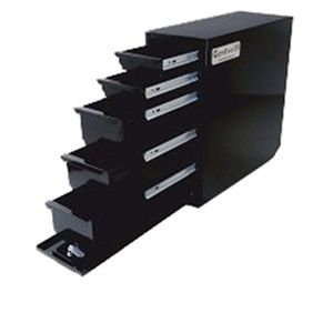 Black Powder Coated 5 Drawer Toolbox