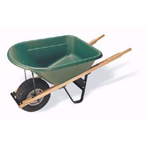 Wheelbarrow Single Wheel 6 Cu Ft Cap