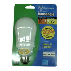 20W A-SHAPED LIGHT BULB