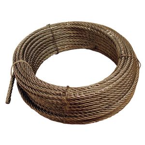 3/8'' 7X19 AIRCRAFT CABLE 100'COIL