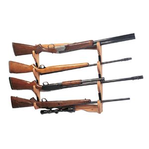 WALL MOUNT WOOD GUN RACK