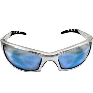 BLUE MIRROR LENSES-SAFETY SUNWEAR