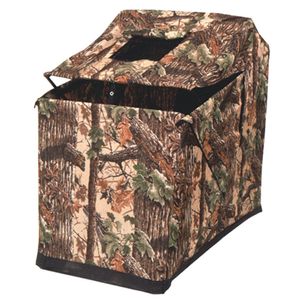 GROUND BLIND WITH SLING SEAT REALTREE