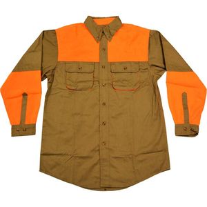 KHAKI/BLAZE SHOOTER SHIRT -2XL