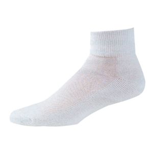 QUARTER SOCK-WHITE WORK OR SPORT
