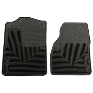 BLACK FRONT FLOOR MAT