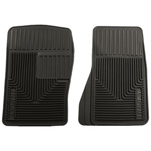 BLACK FRONT FLOOR MAT