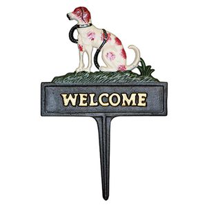 DOG WELCOME HOME GARDEN STAKE