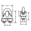 Cable Clamp Galv Bag