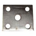 Axle Bolt Plate Hole For Bolt Zinc Plated