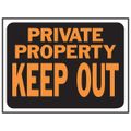 Private Property Keep Out Sign