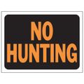 No Hunting Sign