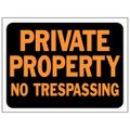 Private Property No Trespassing Sign