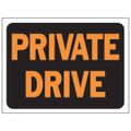Private Drive Sign