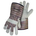 Split Leather Palm & Thumb With Cuff Gloves