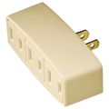 Plug In Outlet Adapter Single To Triple Ivory