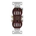 Duplex Receptacle Amp Brown