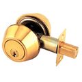 Dead Bolt Keyed Both Sides Brass