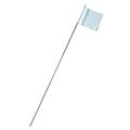White Marking Flag Stake Ea= Bd