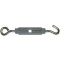 HOOK TO EYE TURNBUCKLE 1/4" X 24" LONG 