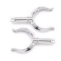 Oar Lock Horns Chrome
