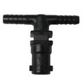 Double Hose Shank For Quick Teejet Nozzle Body