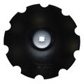Mm Sch Concavity Notched Disc Blade