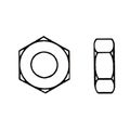 HEX NUTS FINE SAE THREAD